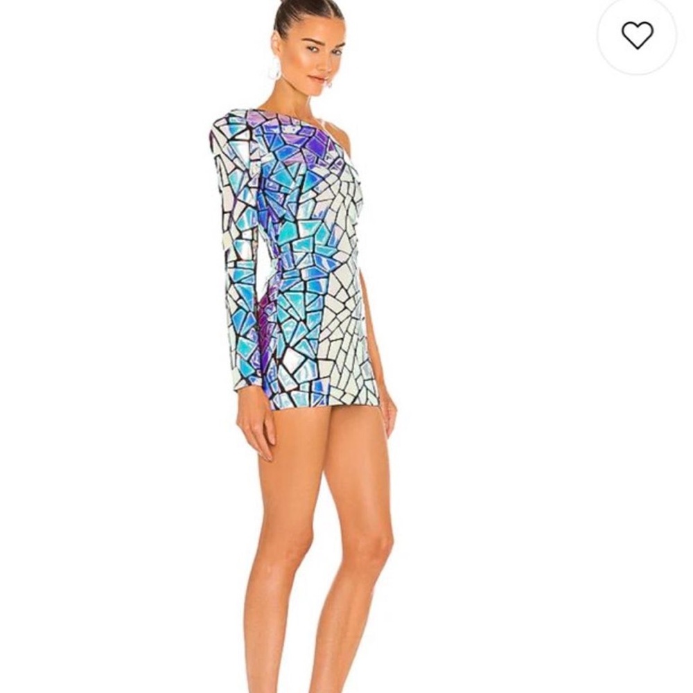 NWT BRONX AND BANCO Solar Embellished Dress Multicolour Sz XS - Picture 2 of 13
